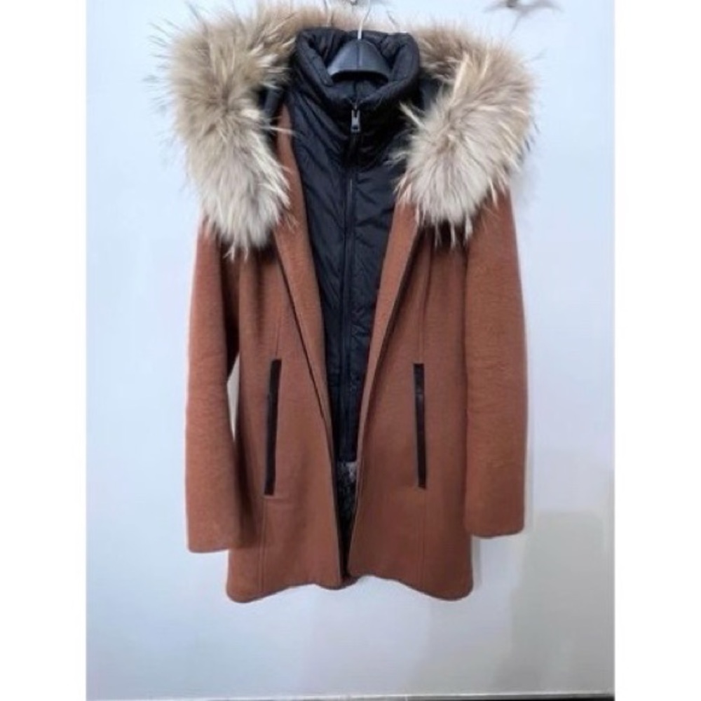 Soia & Kyo Winter Coat with Fur